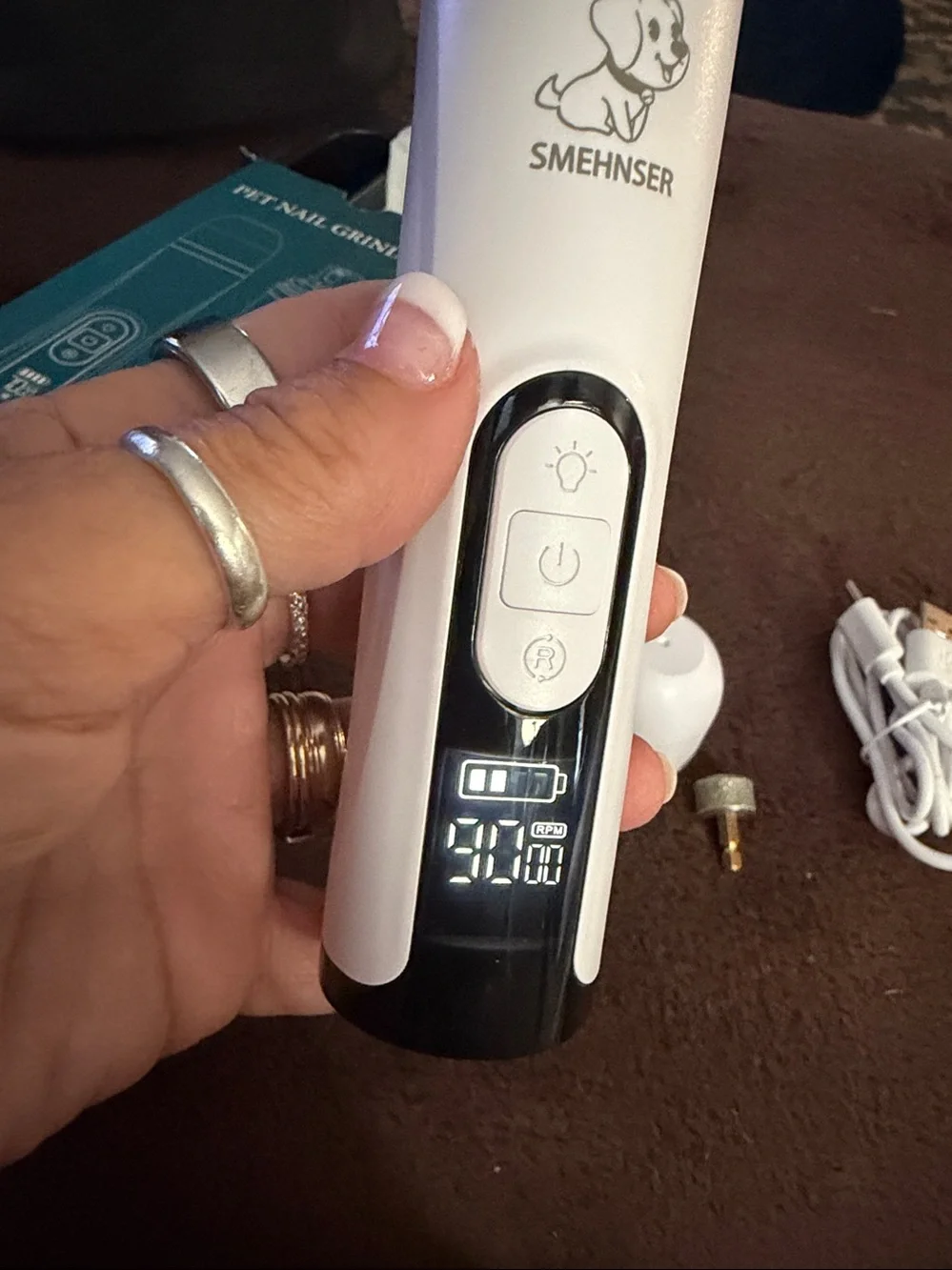 NWOT Pet Nail Grinder by Smehnser (rechargeable!)